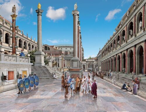 Roma, una città distrutta e ricostruita nei secoli